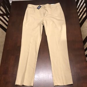 BRAND NEW Lands’ End khaki pants